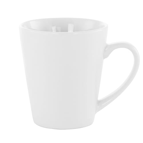 Noble Court Coffee Mug 12 oz, White